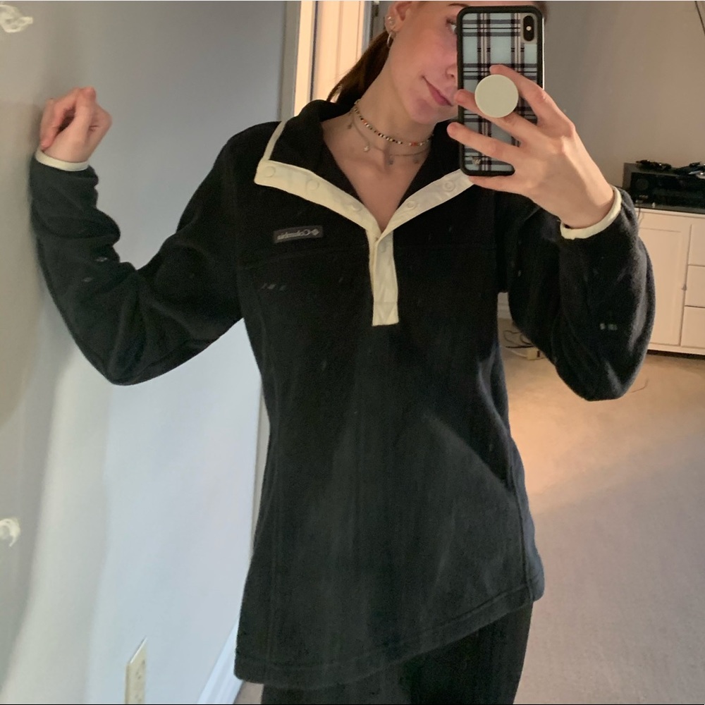 columbia fleece long sleeve